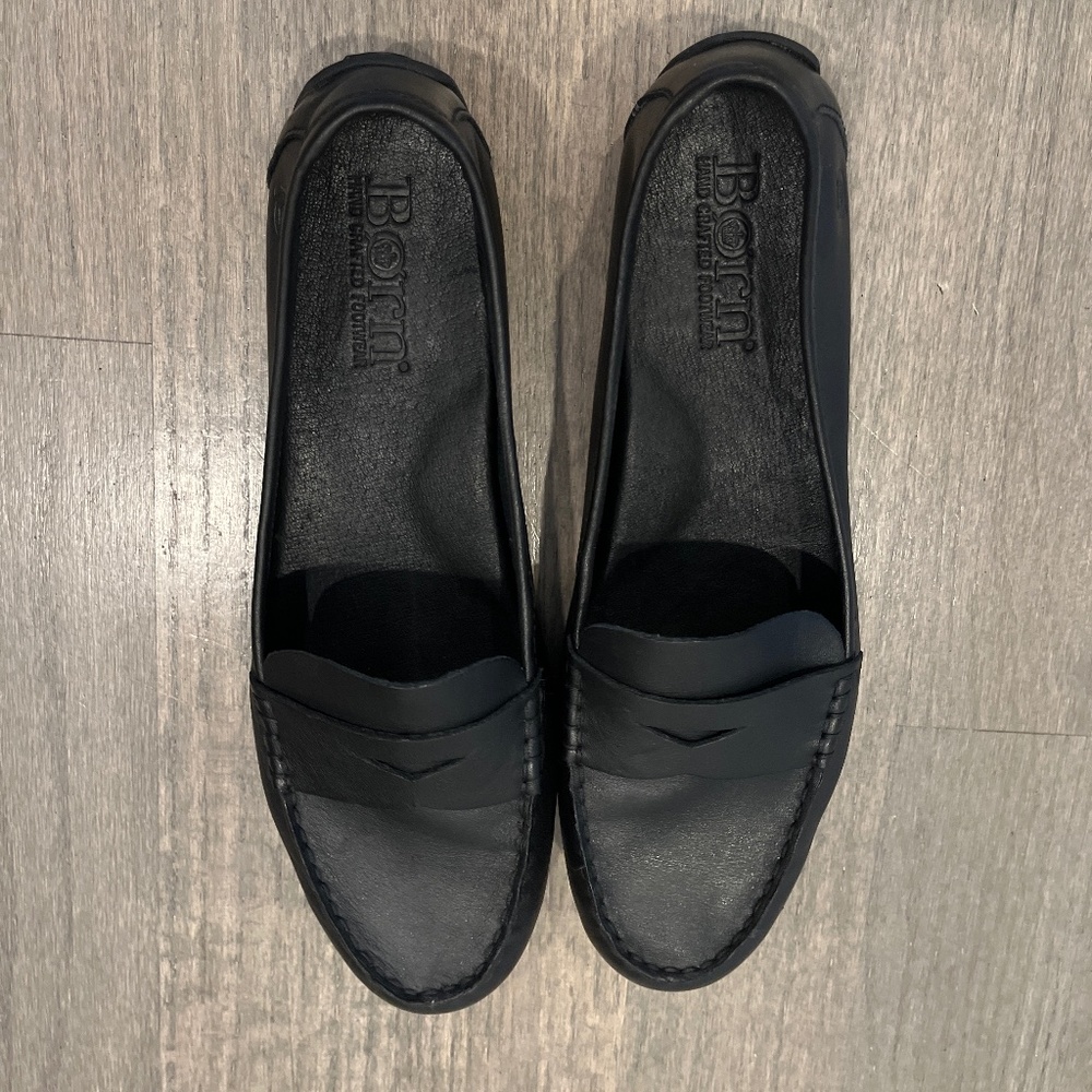 Born “Malena loafers”